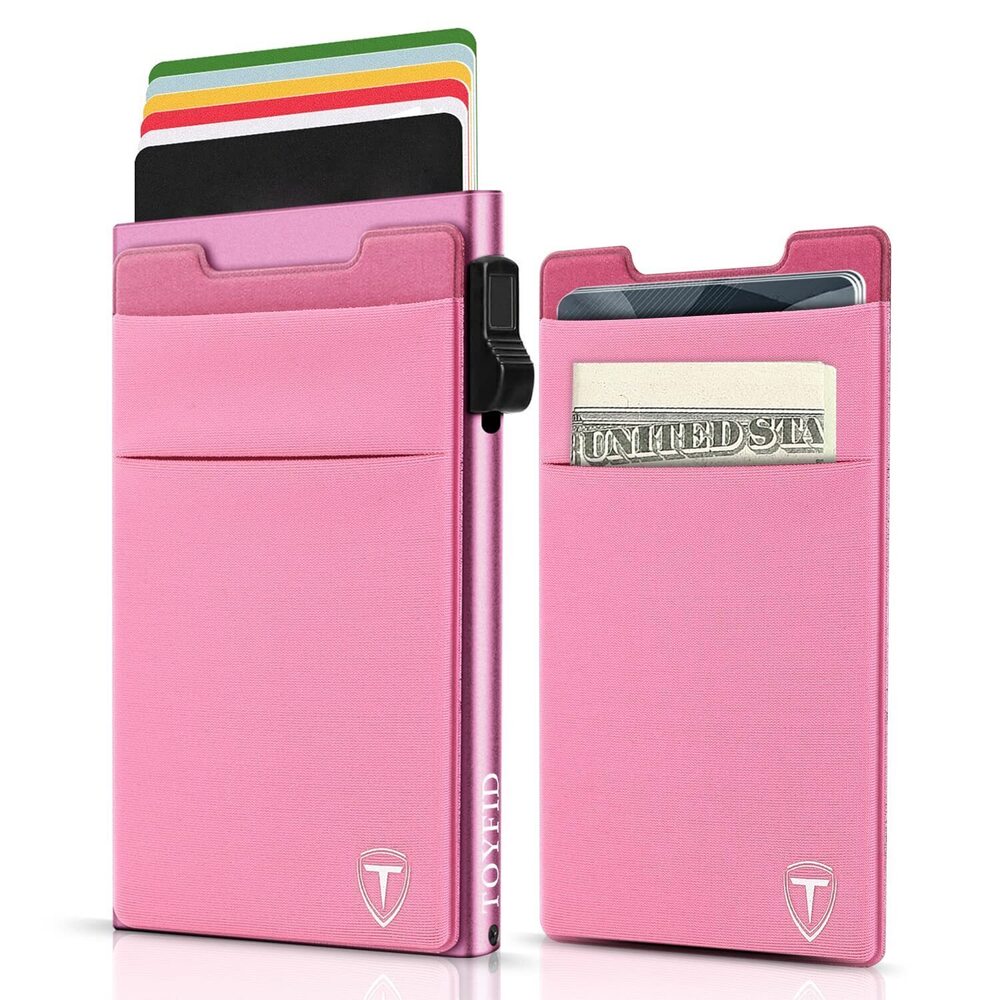 7798 Slim Front Pocket Wallet,Pop Up Card Holder Wallets and Aluminum